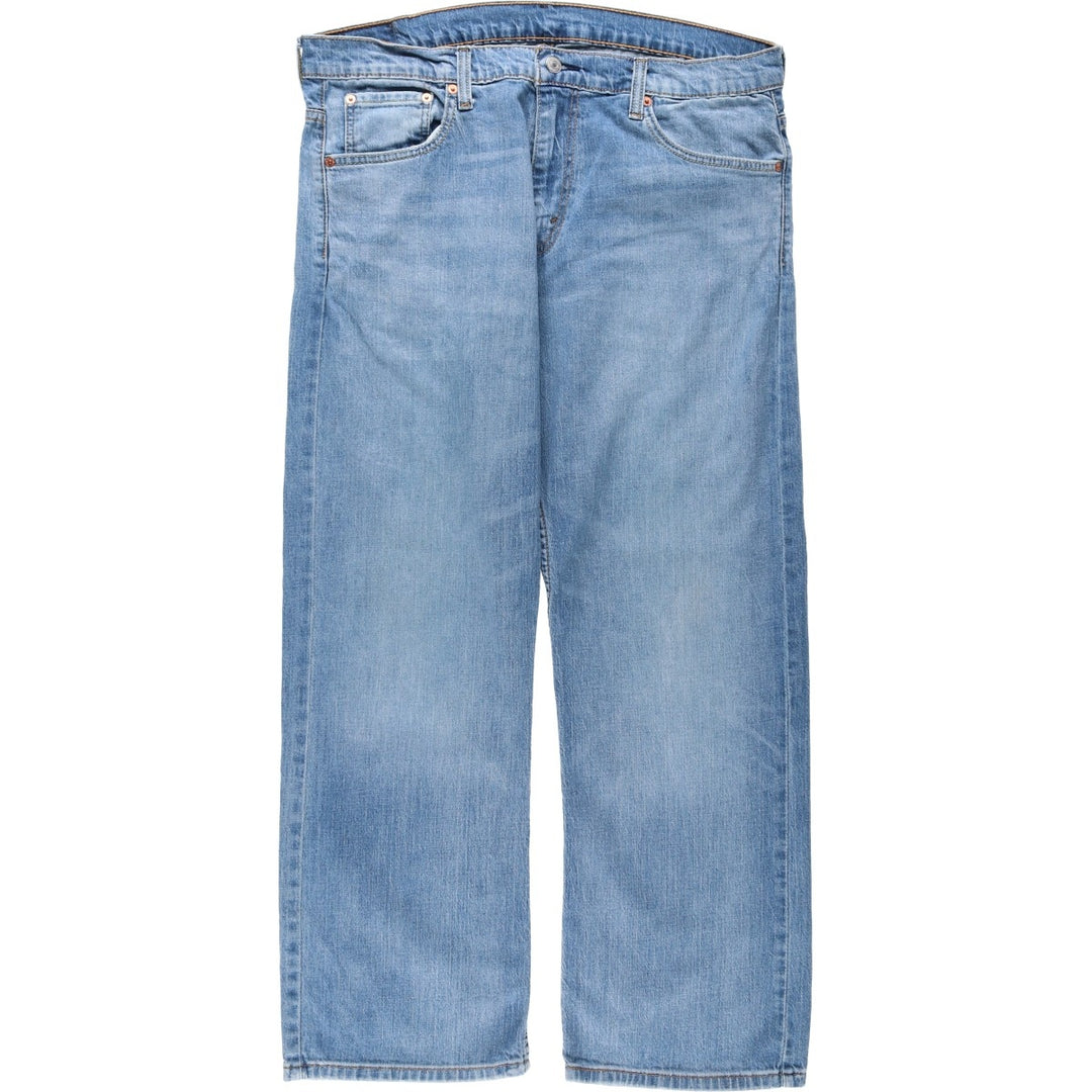 Levi's 569 straight denim pants for men, size W37 cotton blue type Vintage Second Hand