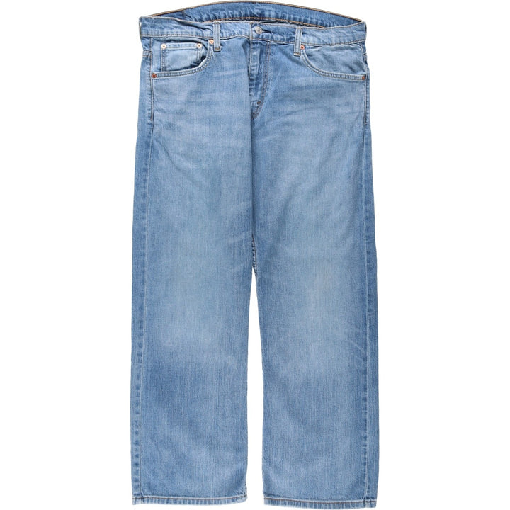 Levi's 569 straight denim pants for men, size W37 cotton blue type Vintage Second Hand
