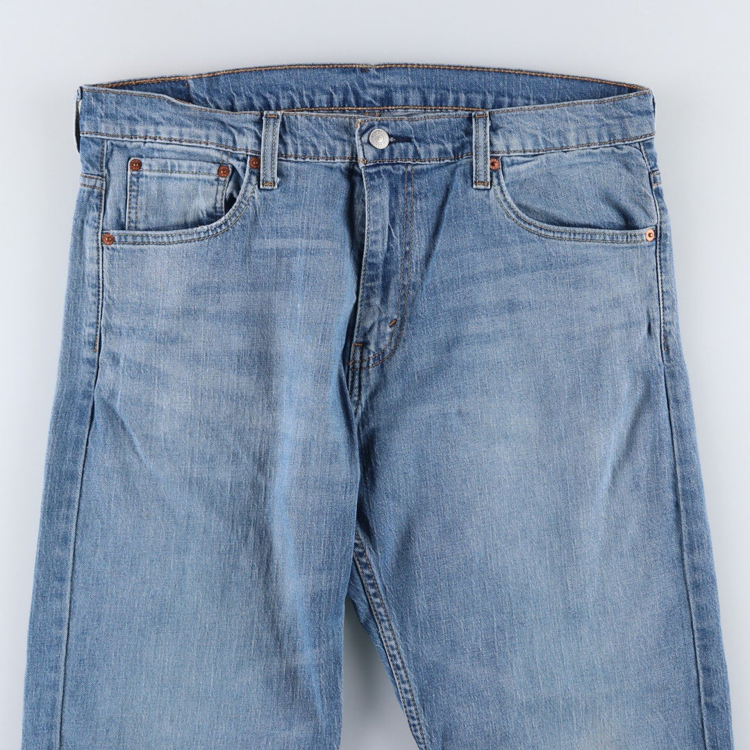 Levi's 569 straight denim pants for men, size W37 cotton blue type Vintage Second Hand