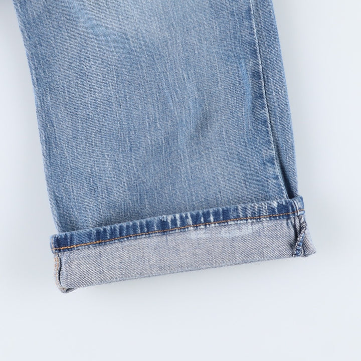 Levi's 569 straight denim pants for men, size W37 cotton blue type Vintage Second Hand