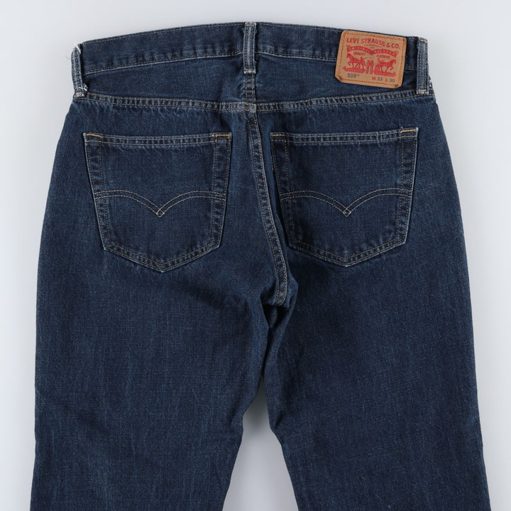 Levi's 559 Tapered Denim Pants, Men's Size W34 (approx.) cotton blue type Vintage Second Hand