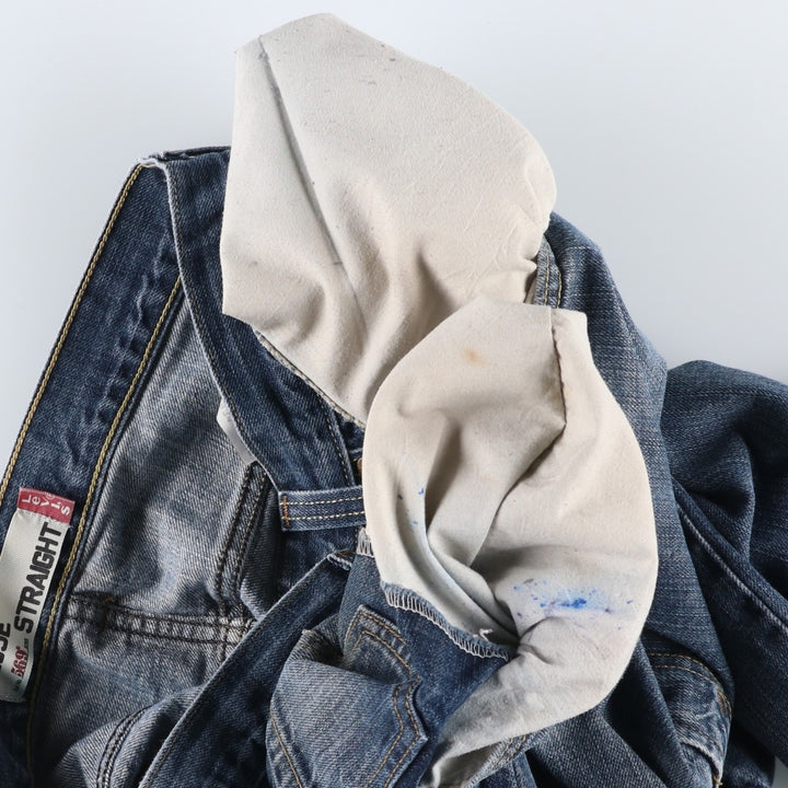 Levi's 569 LOOSE STRAIGHT straight denim pants for men, equivalent to w35 cotton blue type Vintage Second Hand
