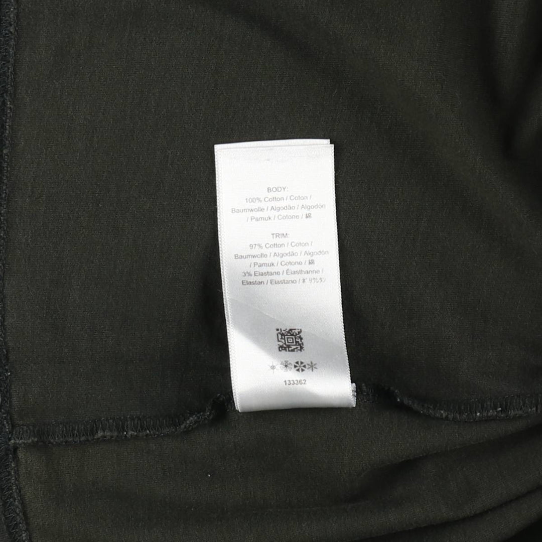 Fred Perry Ringer T-shirt, Men's Size XL (approx.) cotton Khaki type Vintage Second Hand