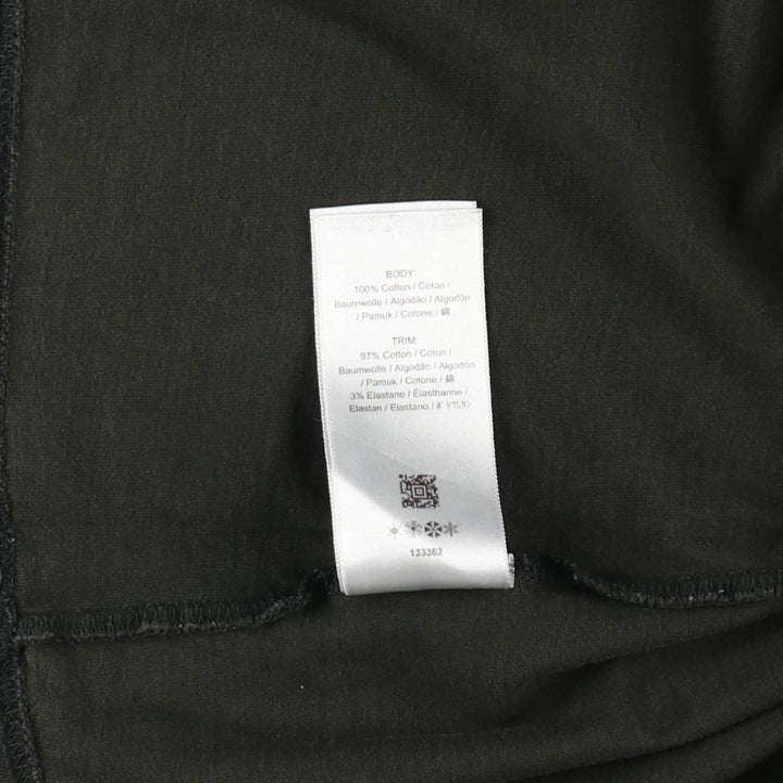 Fred Perry Ringer T-shirt, Men's Size XL (approx.) cotton Khaki type Vintage Second Hand