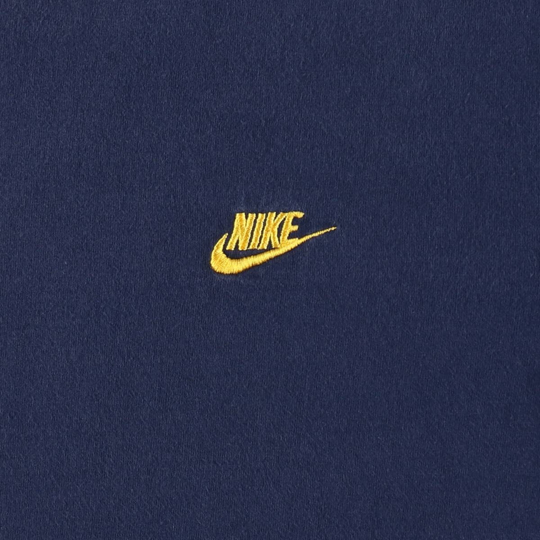 2000'S Nike Ringer T-shirt, Men's Size M (approx.) cotton navy blue type Vintage Second Hand