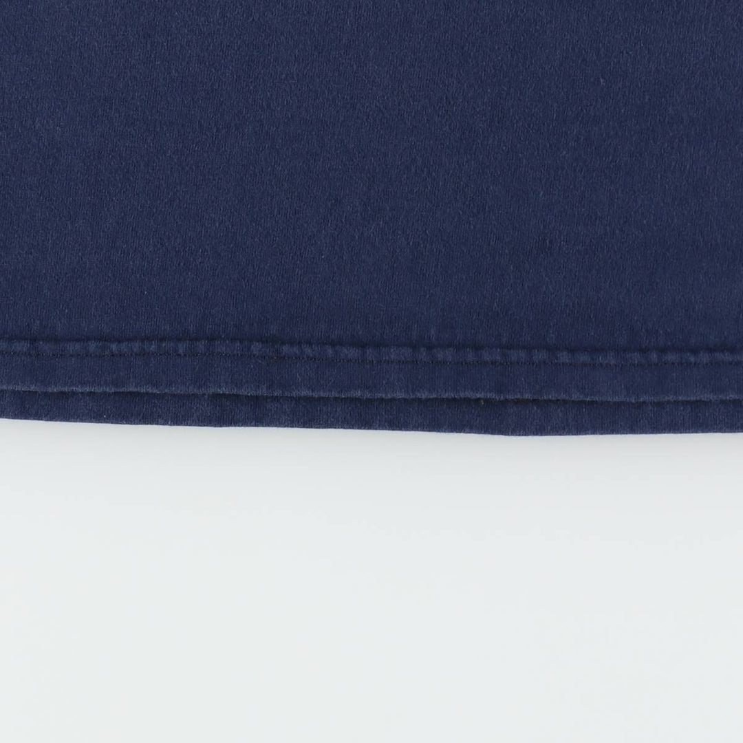 2000'S Nike Ringer T-shirt, Men's Size M (approx.) cotton navy blue type Vintage Second Hand