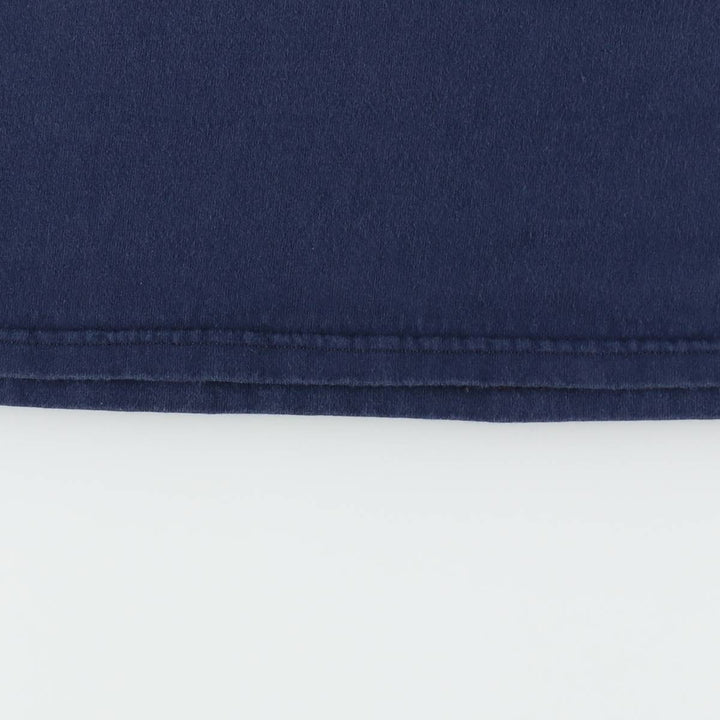 2000'S Nike Ringer T-shirt, Men's Size M (approx.) cotton navy blue type Vintage Second Hand