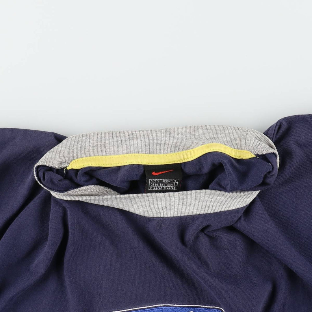 90s-00'S Nike Ringer T-shirt, Men's Size S (approx.), Vintage cotton navy blue type Vintage Second Hand