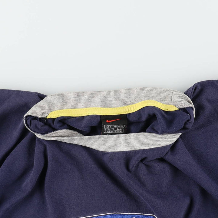 90s-00'S Nike Ringer T-shirt, Men's Size S (approx.), Vintage cotton navy blue type Vintage Second Hand