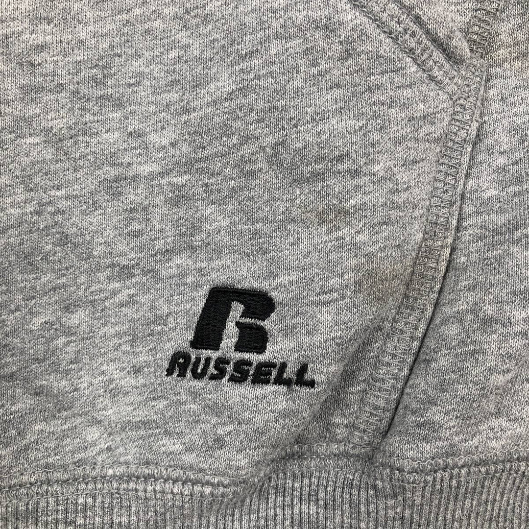 Russell sweatshirt pullover hoodie, men's size XL cotton gray type Vintage Second Hand