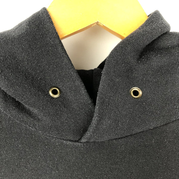 Fruit of the Loom Classic Sweat Pullover Hoodie (Men's XL equivalent) cotton black type Vintage Second Hand