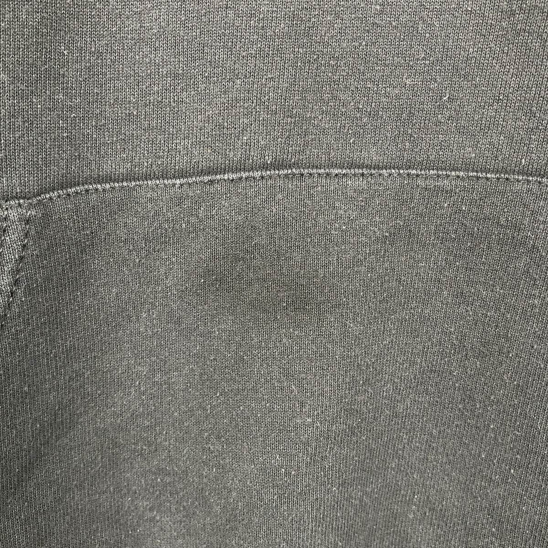 Fruit of the Loom Classic Sweat Pullover Hoodie (Men's XL equivalent) cotton black type Vintage Second Hand