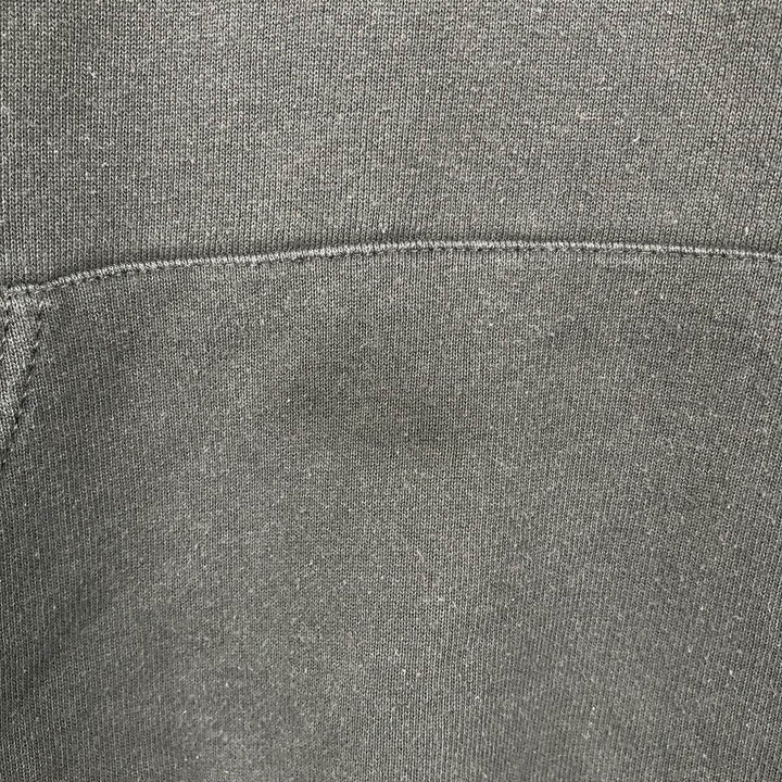 Fruit of the Loom Classic Sweat Pullover Hoodie (Men's XL equivalent) cotton black type Vintage Second Hand