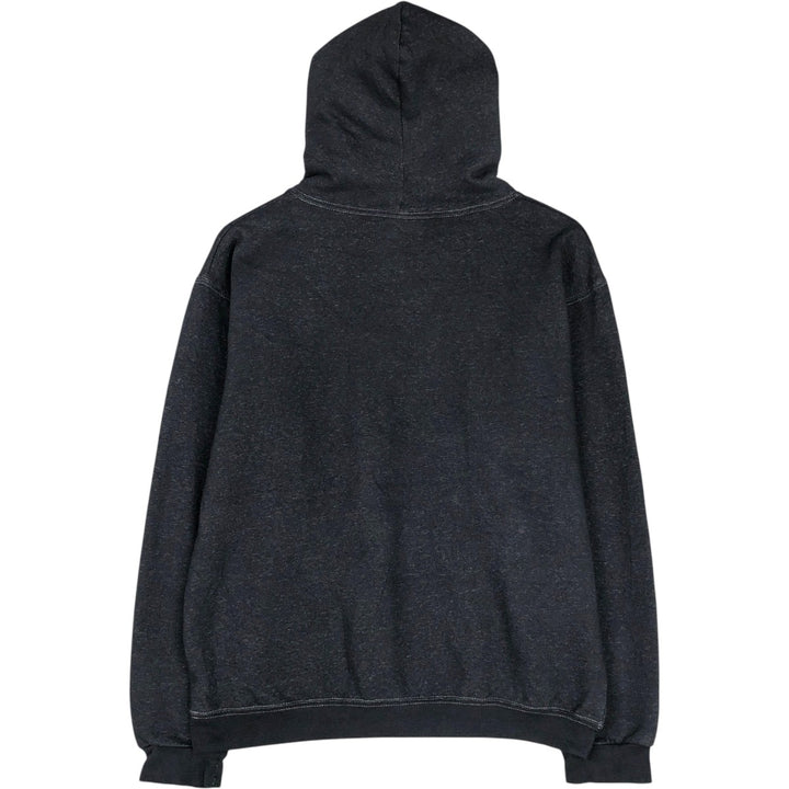 RAFIA TEES Sweat Pullover Hoodie (Men's Size M) cotton navy blue type Vintage Second Hand