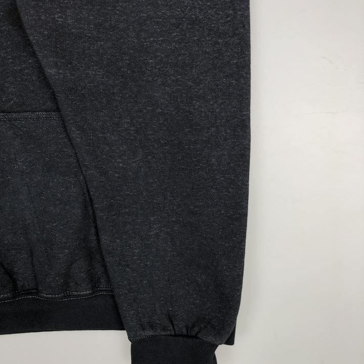 RAFIA TEES Sweat Pullover Hoodie (Men's Size M) cotton navy blue type Vintage Second Hand