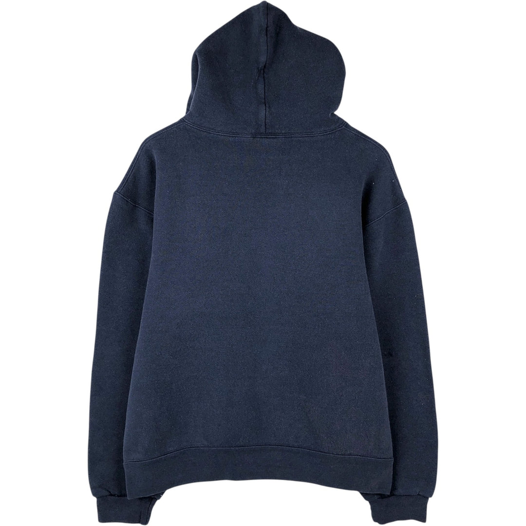 SOFFE Sweat Pullover Hoodie, Men's Size L (approx.) cotton navy blue type Vintage Second Hand