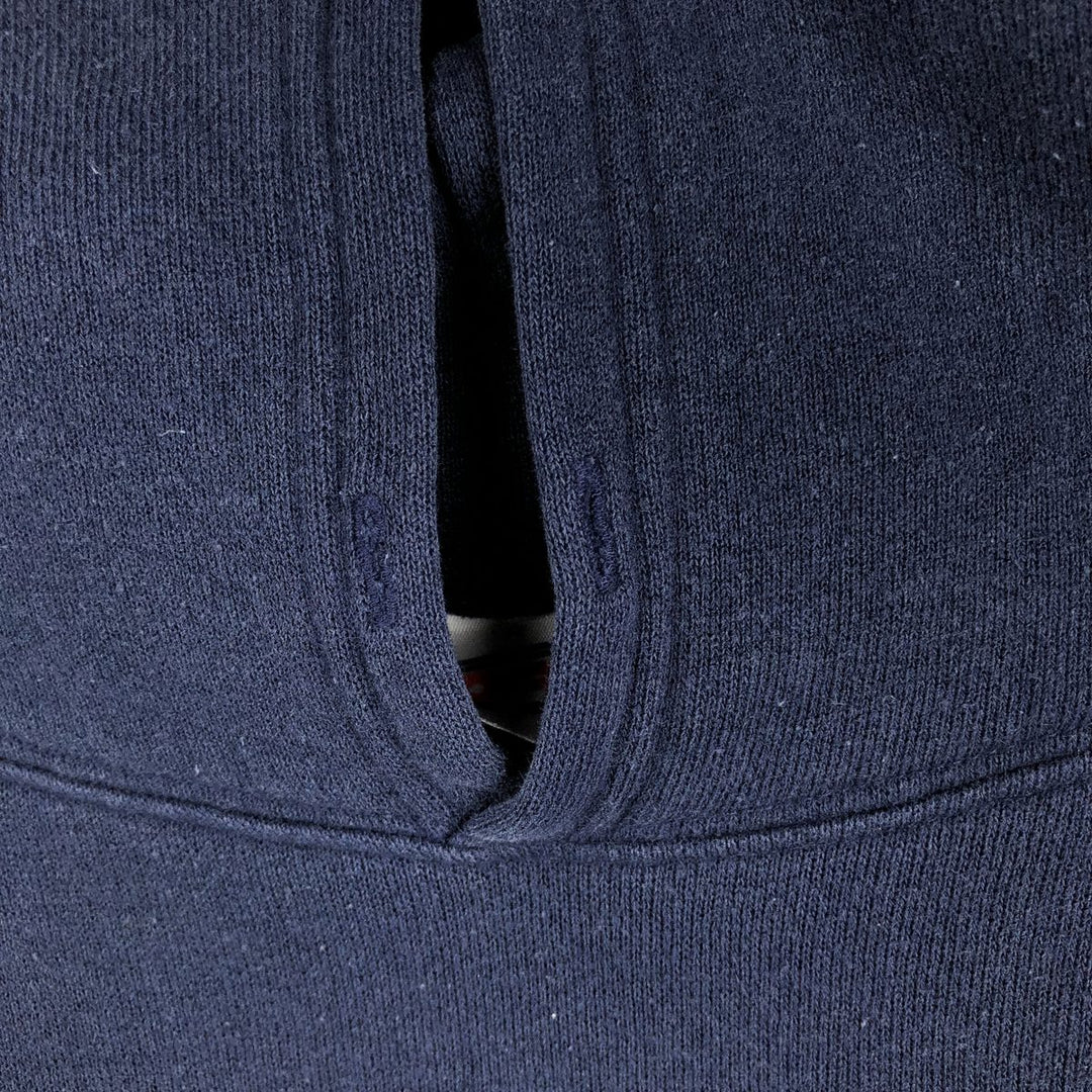 SOFFE Sweat Pullover Hoodie, Men's Size L (approx.) cotton navy blue type Vintage Second Hand