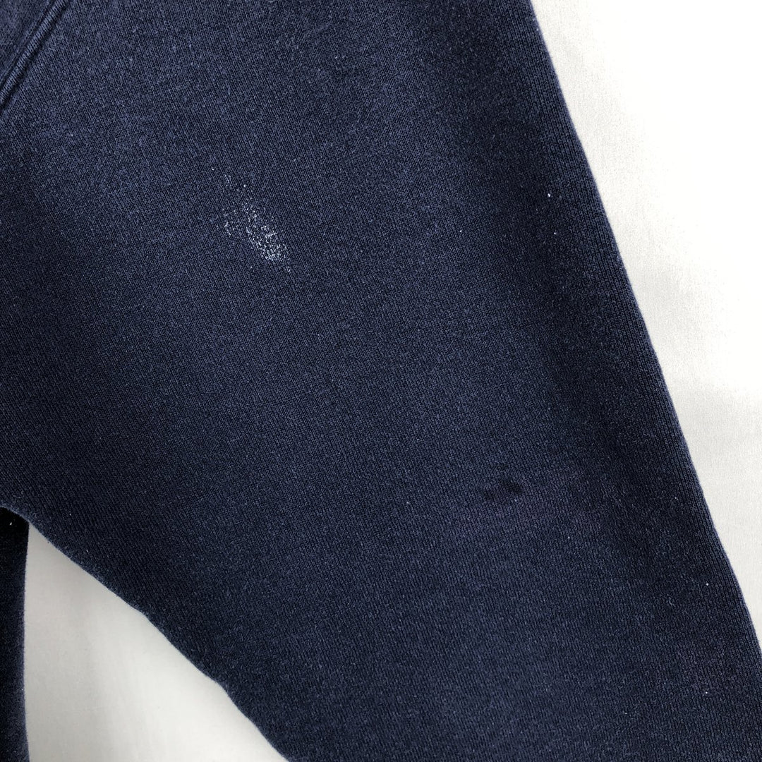 SOFFE Sweat Pullover Hoodie, Men's Size L (approx.) cotton navy blue type Vintage Second Hand