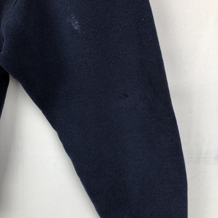 SOFFE Sweat Pullover Hoodie, Men's Size L (approx.) cotton navy blue type Vintage Second Hand