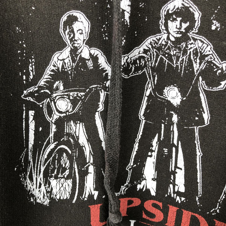 STRANGER THINGS Movie Sweatshirt Pullover Hoodie, Men's Size L unclear black type Vintage Second Hand
