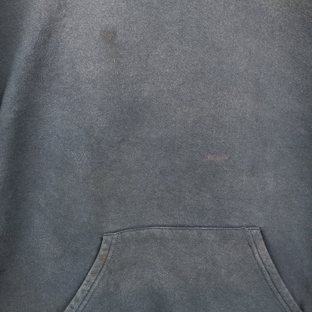Lee Sweatshirt Pullover Hoodie, Men's Size XL (approx.) cotton navy blue type Vintage Second Hand