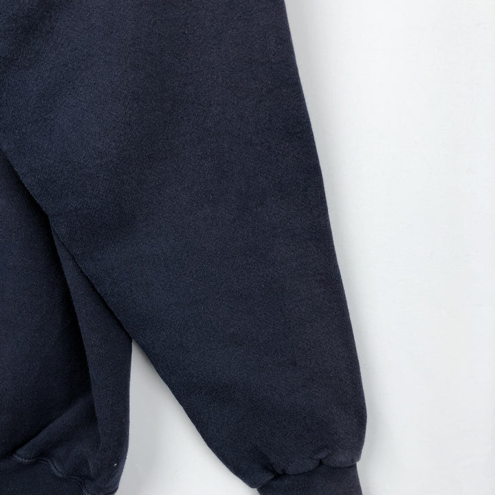 Lee Sweatshirt Pullover Hoodie, Men's Size XL (approx.) cotton navy blue type Vintage Second Hand