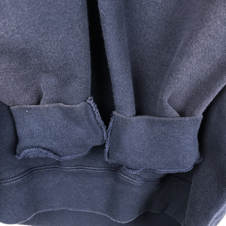 Lee Sweatshirt Pullover Hoodie, Men's Size XL (approx.) cotton navy blue type Vintage Second Hand