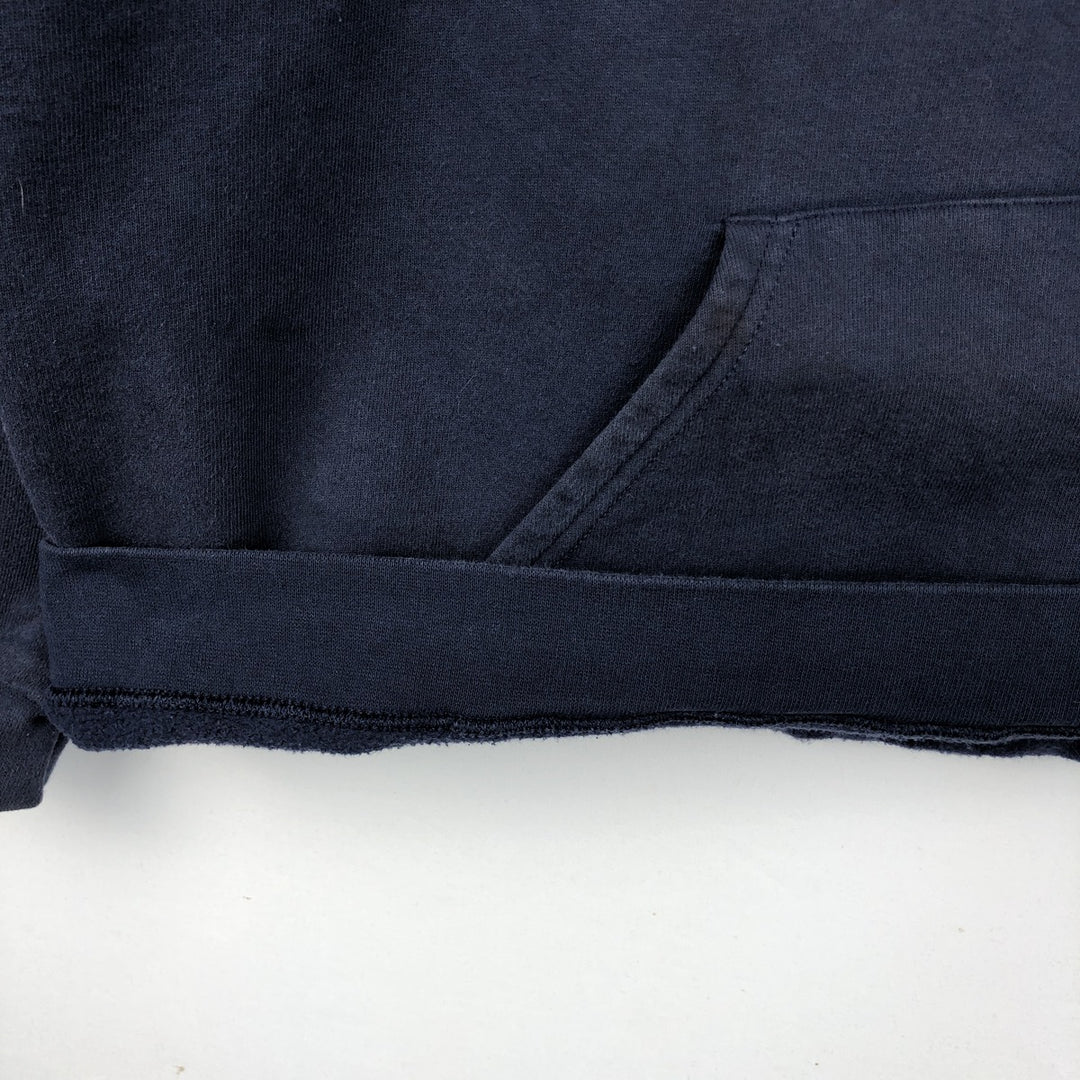 Lee Sweatshirt Pullover Hoodie, Men's Size XL (approx.) cotton navy blue type Vintage Second Hand