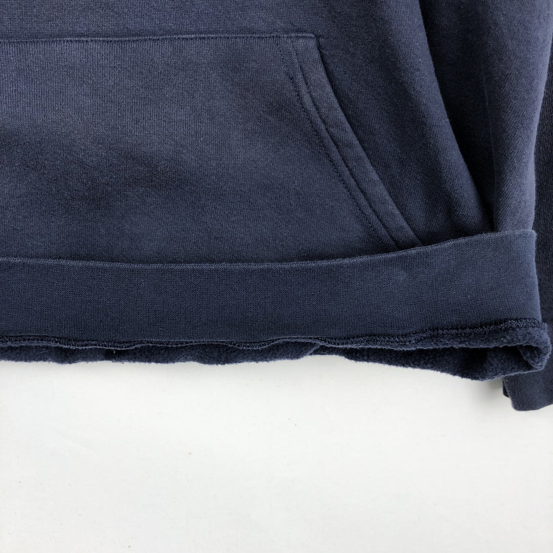 Lee Sweatshirt Pullover Hoodie, Men's Size XL (approx.) cotton navy blue type Vintage Second Hand