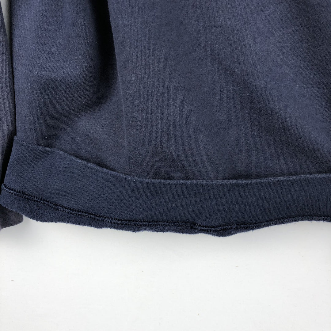 Lee Sweatshirt Pullover Hoodie, Men's Size XL (approx.) cotton navy blue type Vintage Second Hand