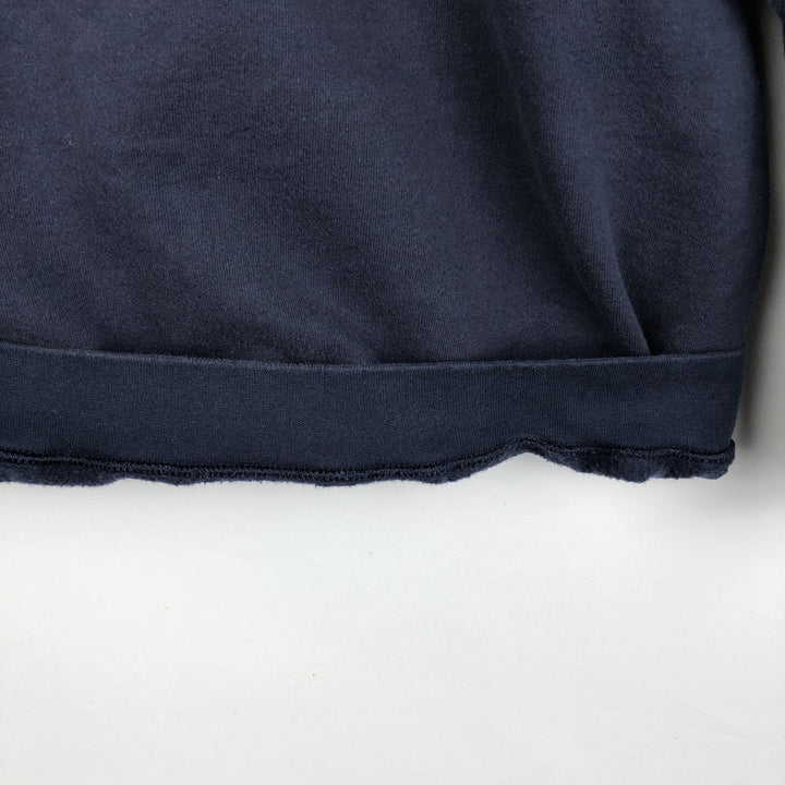 Lee Sweatshirt Pullover Hoodie, Men's Size XL (approx.) cotton navy blue type Vintage Second Hand