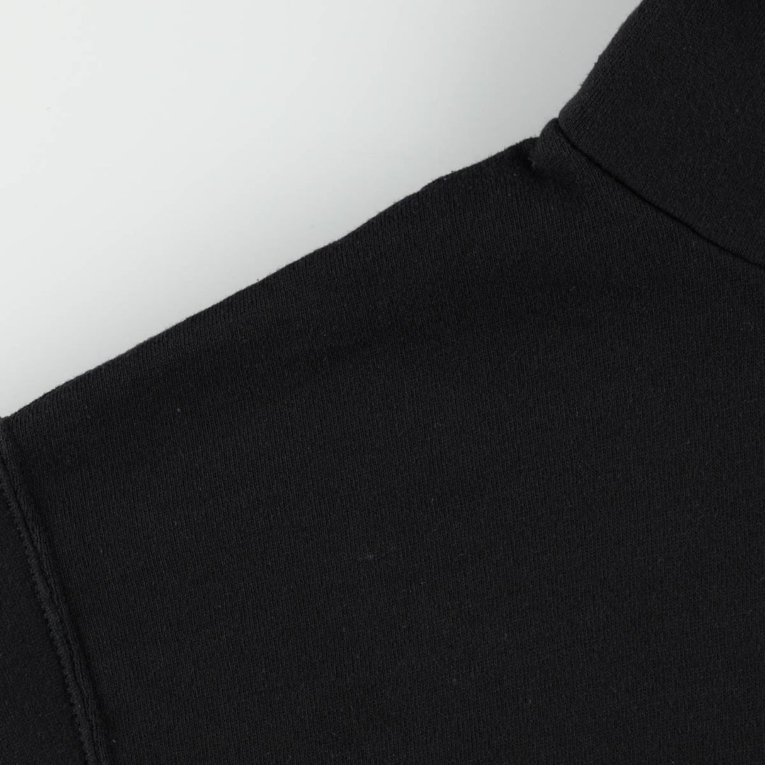 2000'S Russell sweatshirt pullover hoodie, men's size L (approx.) cotton black type Vintage Second Hand