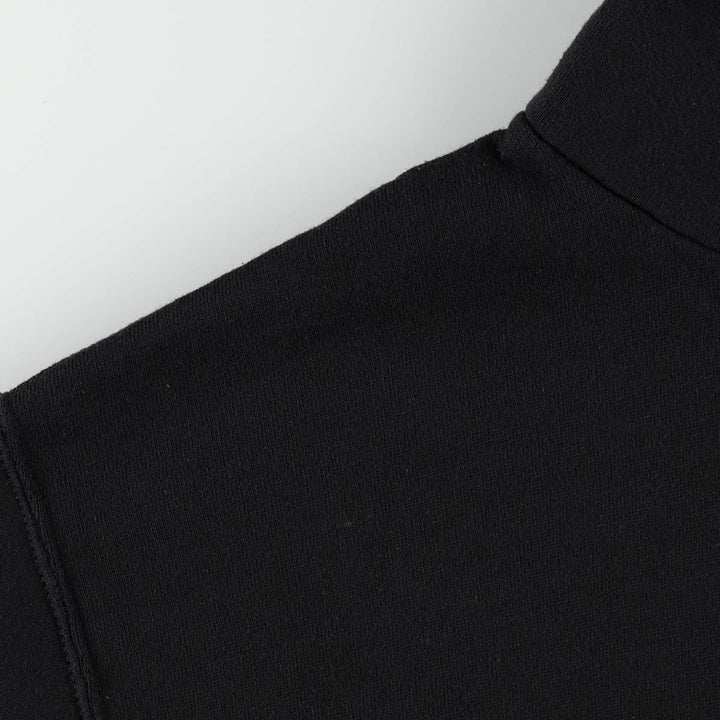 2000'S Russell sweatshirt pullover hoodie, men's size L (approx.) cotton black type Vintage Second Hand