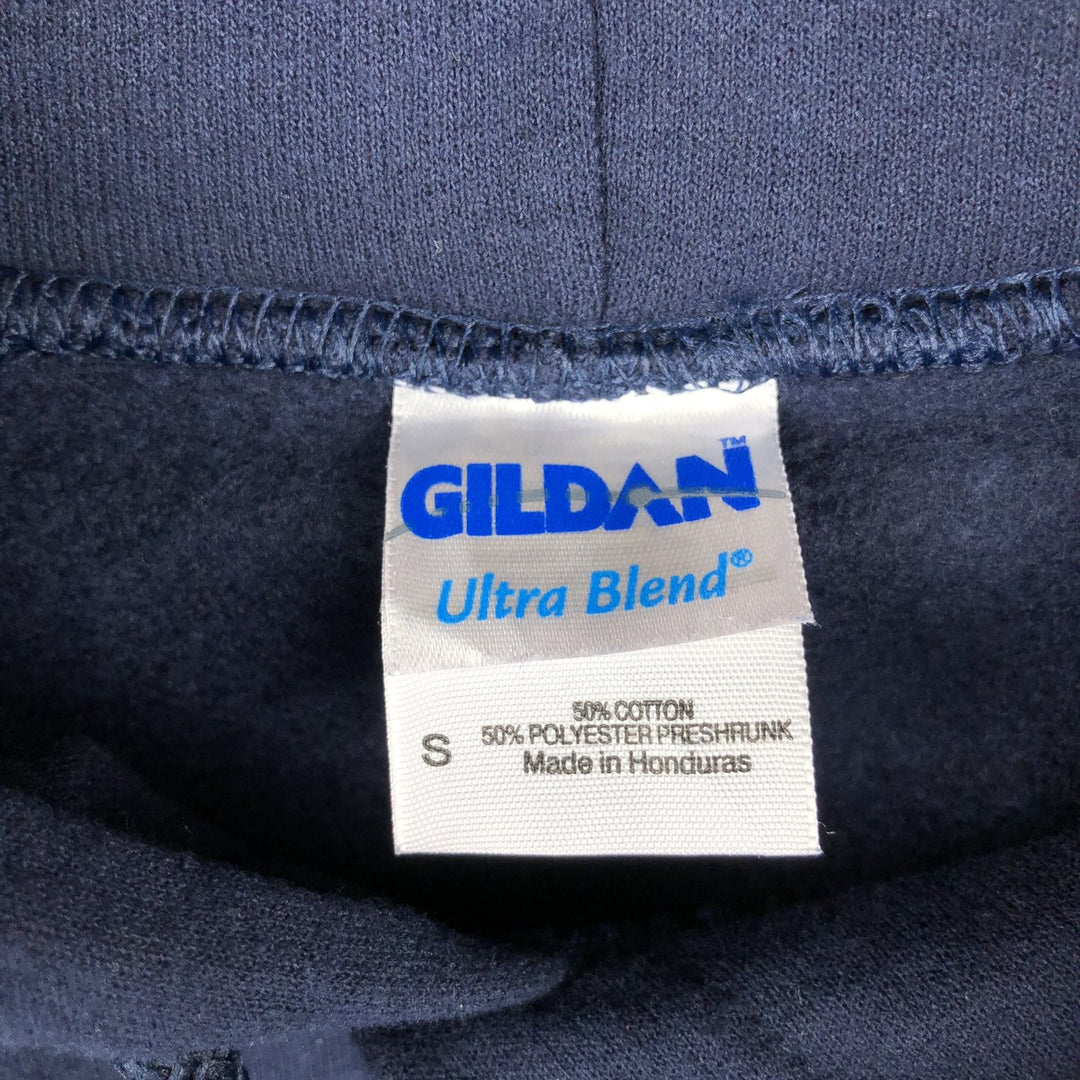 Gildan Advertising Sweat Pullover Hoodie, Men's Size S (approx.) cotton navy blue type Vintage Second Hand