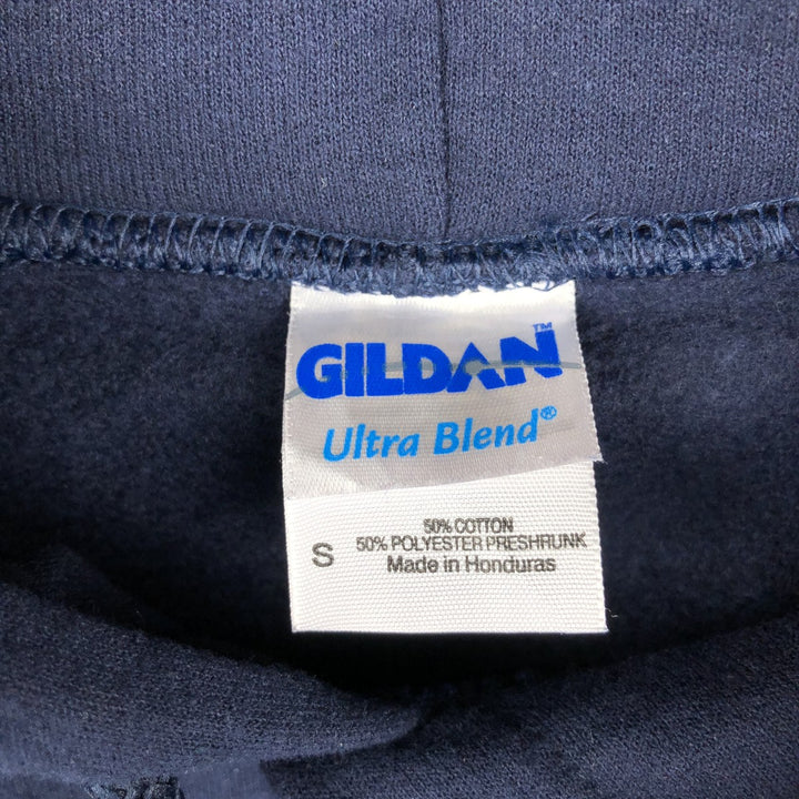Gildan Advertising Sweat Pullover Hoodie, Men's Size S (approx.) cotton navy blue type Vintage Second Hand