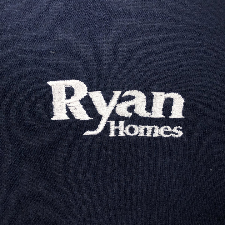Gildan Advertising Sweat Pullover Hoodie, Men's Size S (approx.) cotton navy blue type Vintage Second Hand