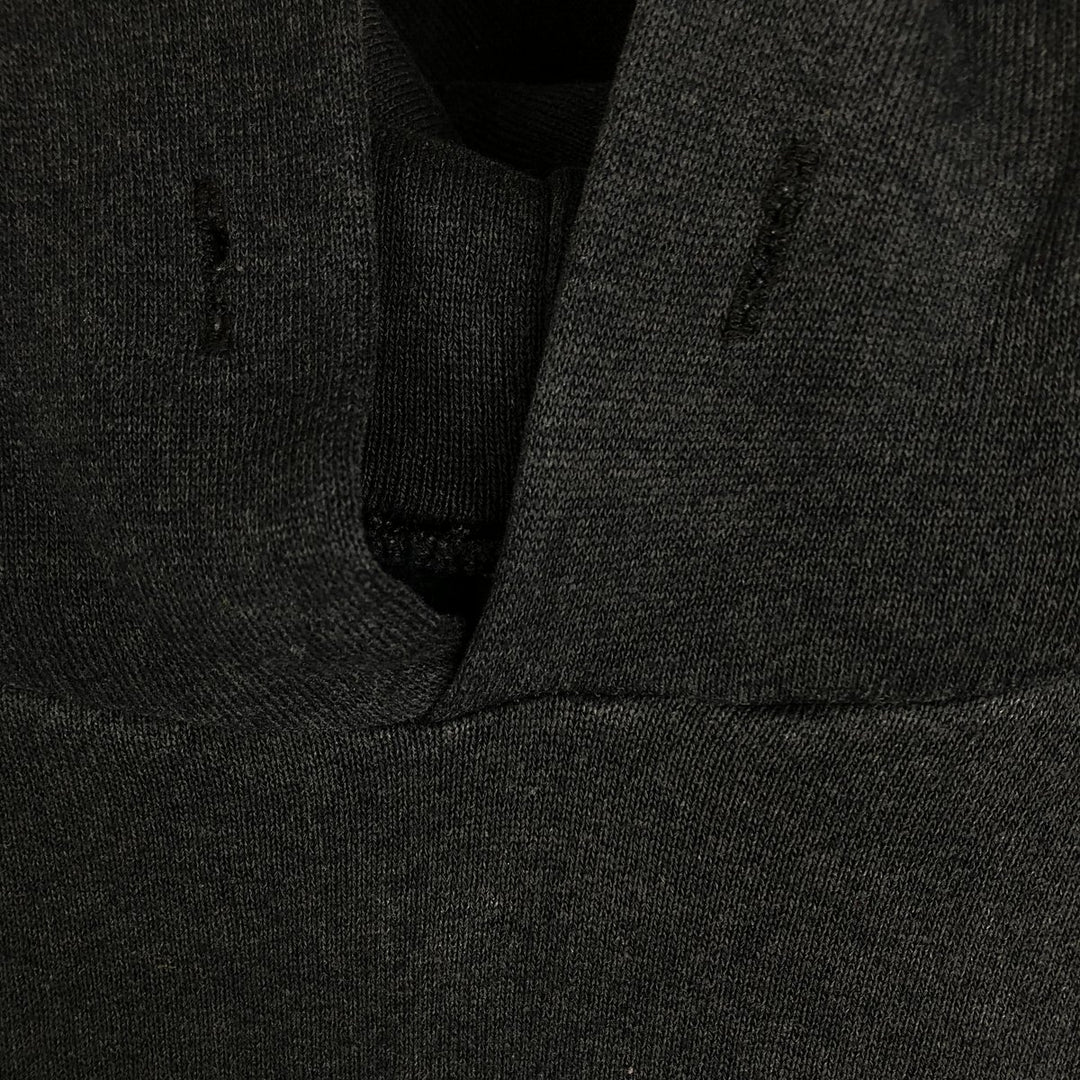 1980'S Soffe sweatshirt pullover hoodie, made in USA, men's size M equivalent, vintage. polyester black type Vintage Second Hand