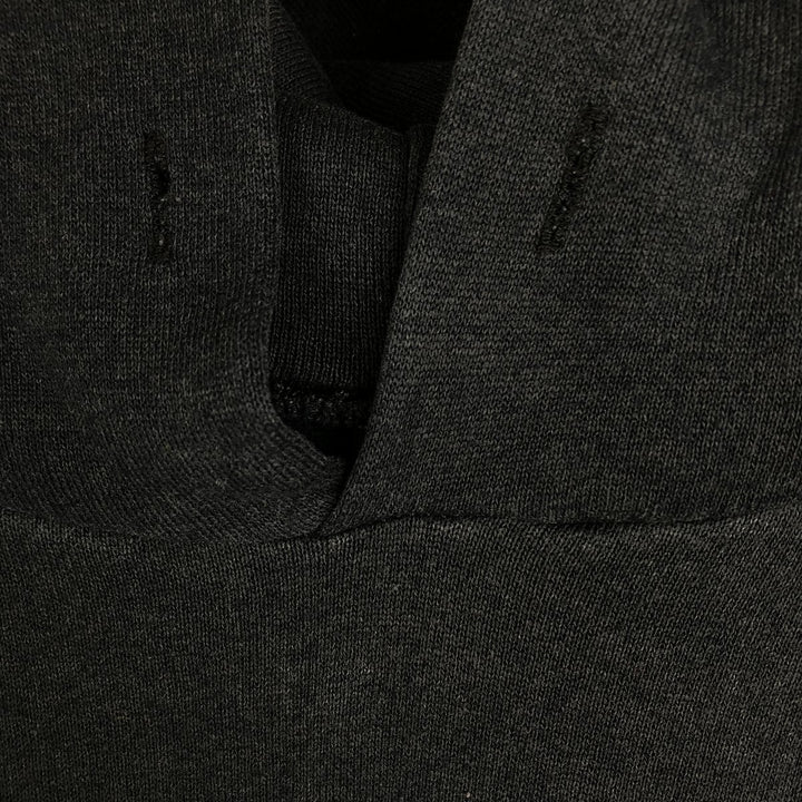 1980'S Soffe sweatshirt pullover hoodie, made in USA, men's size M equivalent, vintage. polyester black type Vintage Second Hand