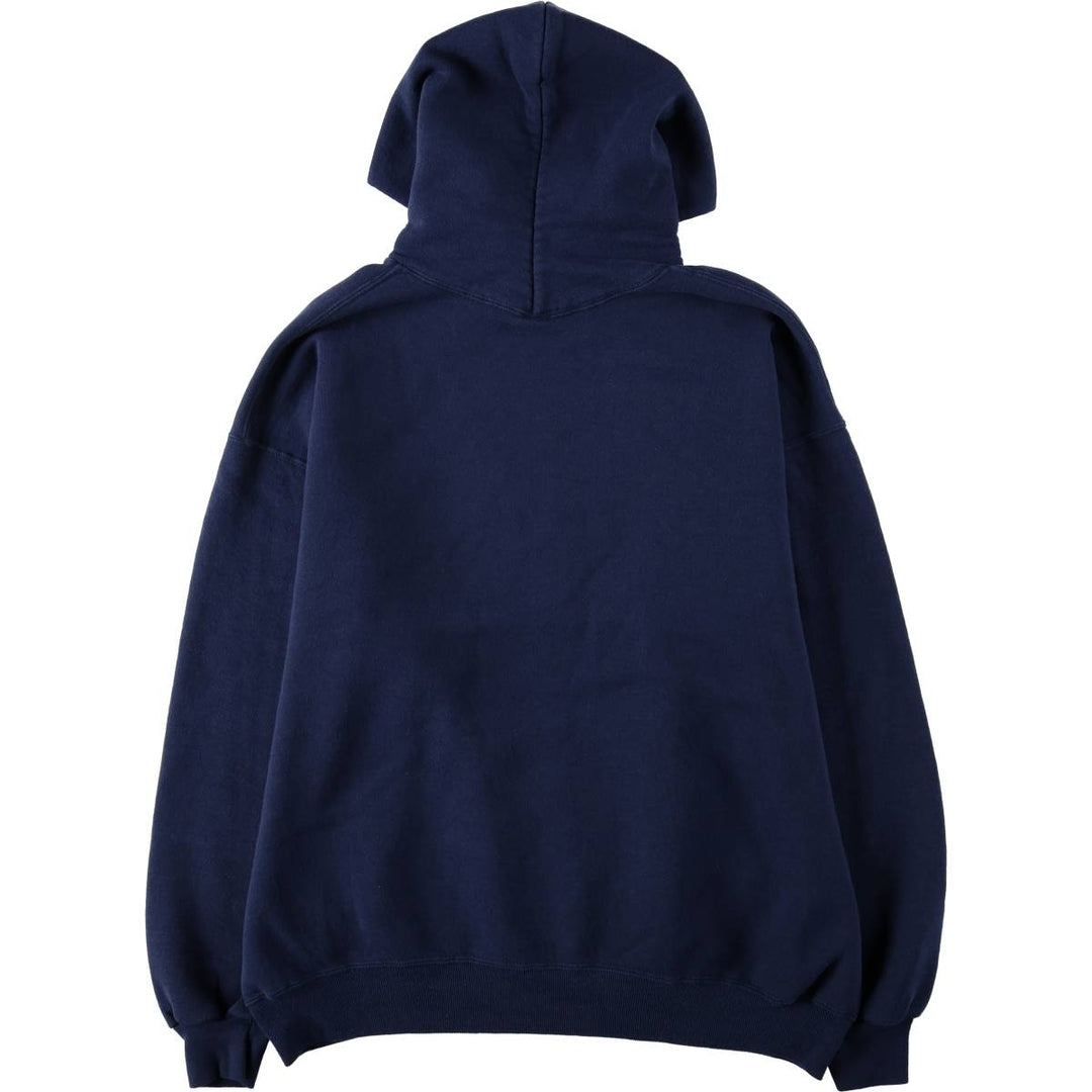 Vintage 90'S Russell pullover sweatshirt, made in the USA, men's size XL cotton navy blue type Vintage Second Hand