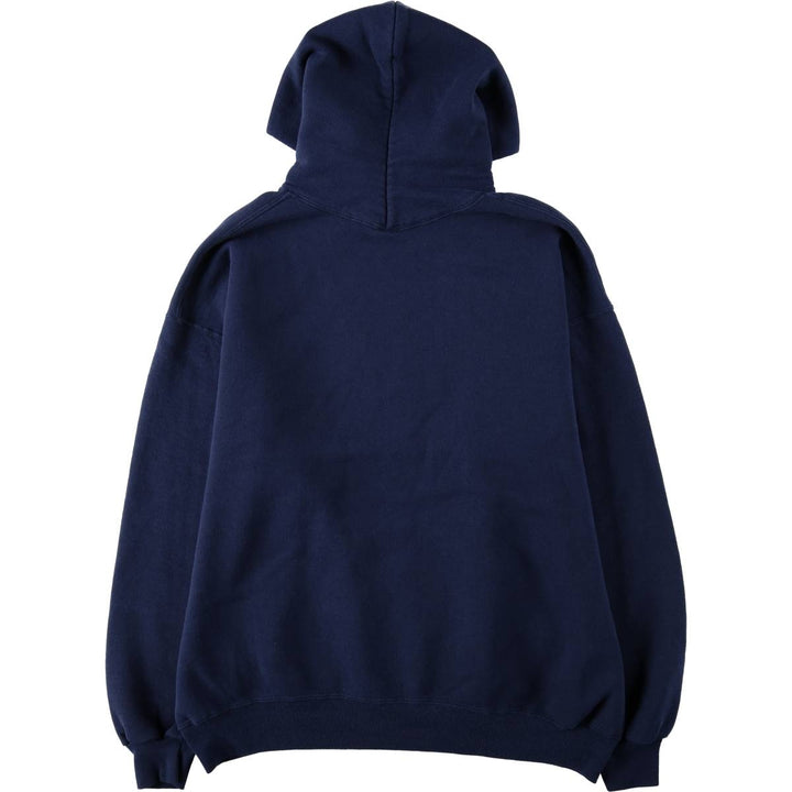 Vintage 90'S Russell pullover sweatshirt, made in the USA, men's size XL cotton navy blue type Vintage Second Hand