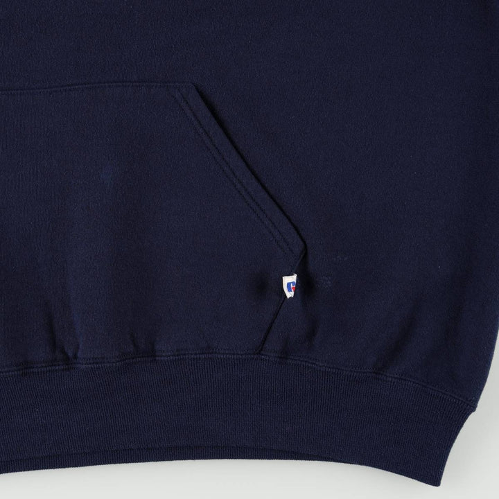 Vintage 90'S Russell pullover sweatshirt, made in the USA, men's size XL cotton navy blue type Vintage Second Hand