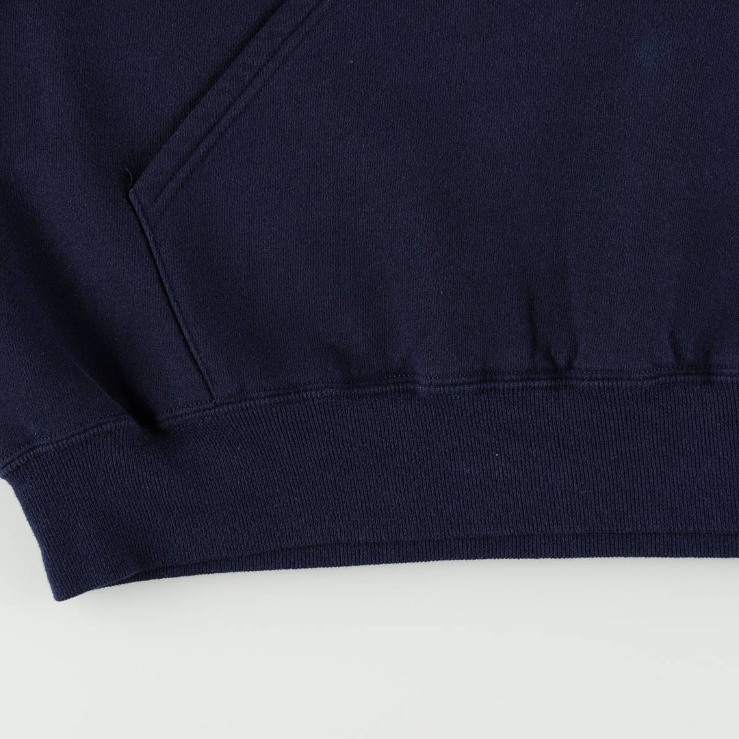Vintage 90'S Russell pullover sweatshirt, made in the USA, men's size XL cotton navy blue type Vintage Second Hand