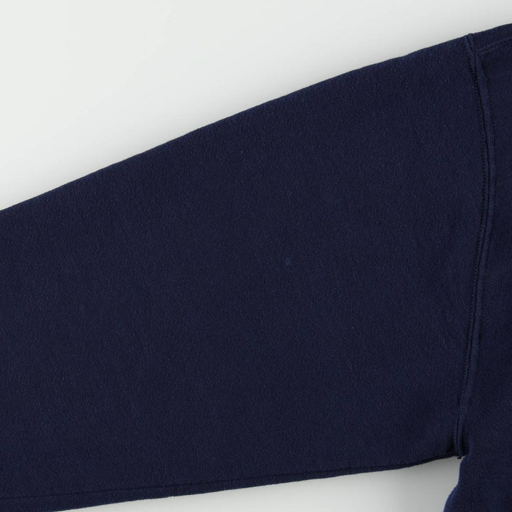 Vintage 90'S Russell pullover sweatshirt, made in the USA, men's size XL cotton navy blue type Vintage Second Hand
