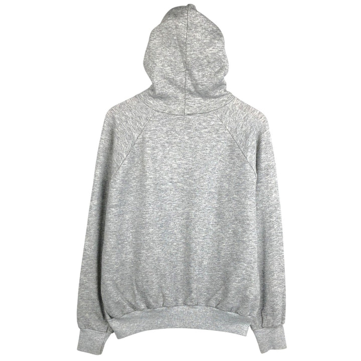 Black-billed Loon Pattern Animal Sweatshirt Pullover Hoodie (Men's Size L) unclear gray type Vintage Second Hand