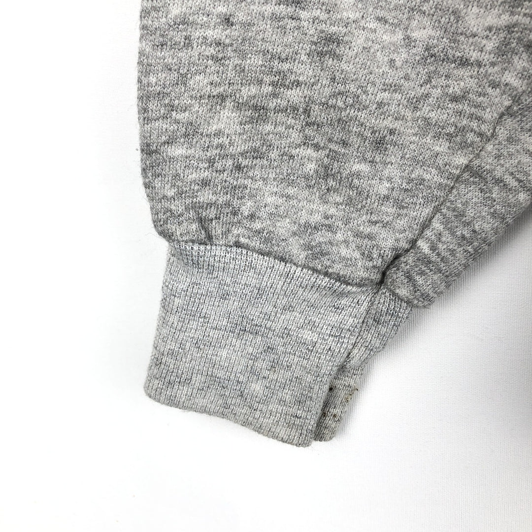 Black-billed Loon Pattern Animal Sweatshirt Pullover Hoodie (Men's Size L) unclear gray type Vintage Second Hand