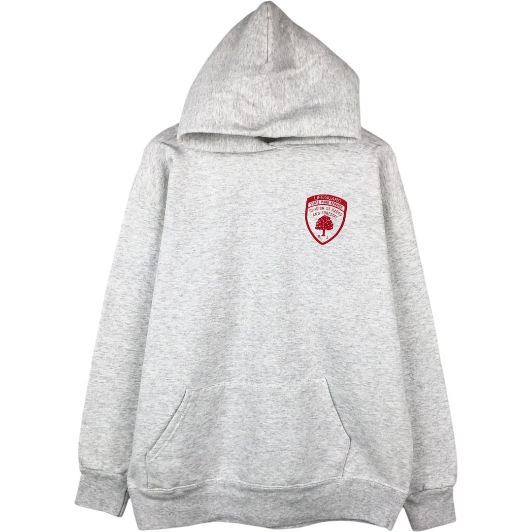 EAGLE USA Sweatshirt Pullover Hoodie, Made in USA, Men's Size L cotton gray type Vintage Second Hand