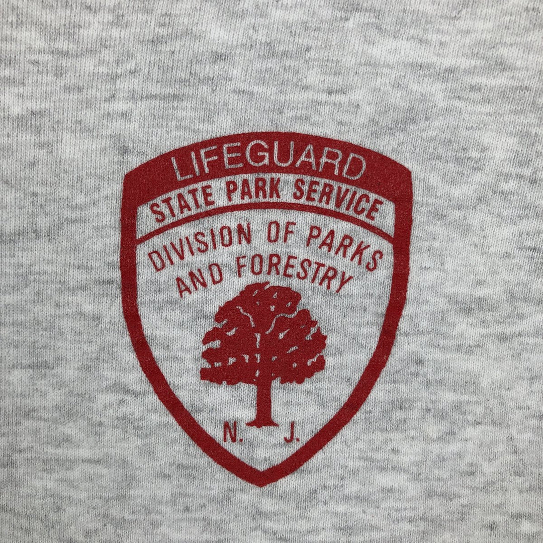 EAGLE USA Sweatshirt Pullover Hoodie, Made in USA, Men's Size L cotton gray type Vintage Second Hand