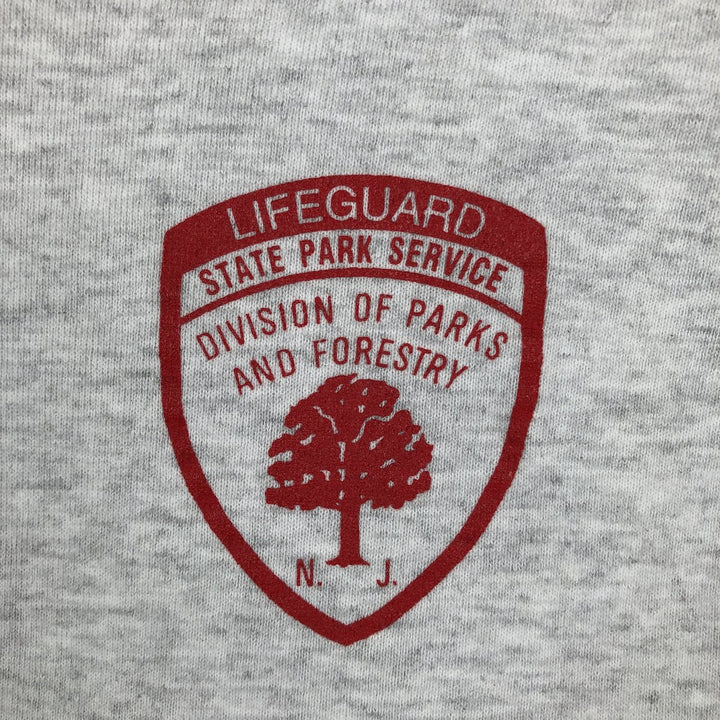 EAGLE USA Sweatshirt Pullover Hoodie, Made in USA, Men's Size L cotton gray type Vintage Second Hand