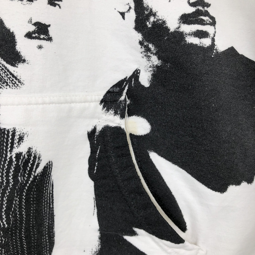 JONAS BROTHERS Band Sweatshirt Pullover Hoodie, Made in USA, Men's XL equivalent. unclear white type Vintage Second Hand