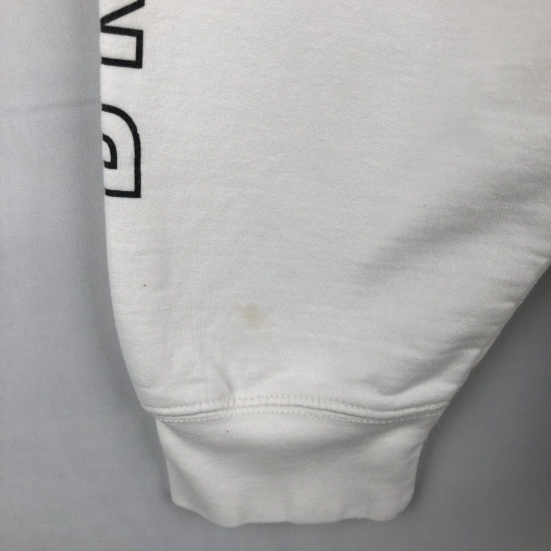 JONAS BROTHERS Band Sweatshirt Pullover Hoodie, Made in USA, Men's XL equivalent. unclear white type Vintage Second Hand